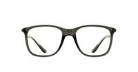 Grey Ray-Ban RB7143 Square Glasses - Front