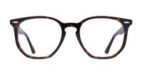 Havana Ray-Ban RB7151-52 Square Glasses - Front