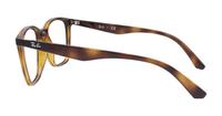 Havana Ray-Ban RB7177-51 Square Glasses - Side