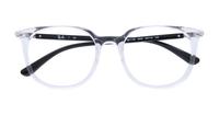 Transparent Ray-Ban RB7190 Square Glasses - Flat-lay