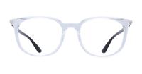 Transparent Ray-Ban RB7190 Square Glasses - Front