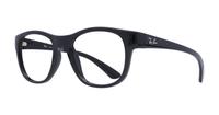 Black Ray-Ban RB7191 Square Glasses - Angle