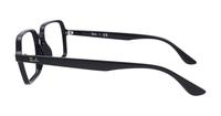 Black Ray-Ban RB7198 Rectangle Glasses - Side
