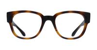 Havana Ray-Ban RB7210 Square Glasses - Front