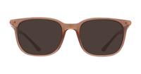 Transparent Brown Ray-Ban RB7211 Oval Glasses - Sun
