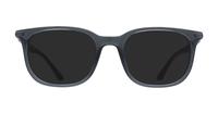 Transparent Grey Ray-Ban RB7211 Oval Glasses - Sun
