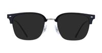 Black/Silver Ray-Ban RB7216-51 Square Glasses - Sun