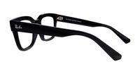 Black Ray-Ban RB7217-54 Rectangle Glasses - Side