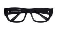Black Ray-Ban RB7218-54 Rectangle Glasses - Flat-lay