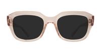 Transparent Pink Ray-Ban RB7225-52 Square Glasses - Sun