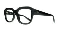 Black Ray-Ban RB7225-54 Square Glasses - Angle