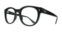 Black Ray-Ban RB7227 Square Glasses - Angle