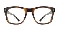Havana Ray-Ban RB7228 Square Glasses - Front