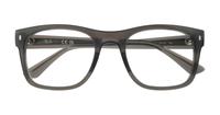 Opal Dark Grey Ray-Ban RB7228 Square Glasses - Flat-lay
