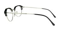 Black On Silver Ray-Ban RB7229 Square Glasses - Side