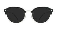 Black On Silver Ray-Ban RB7229 Square Glasses - Sun