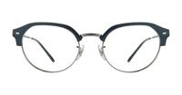 Blue On Gunmetal Ray-Ban RB7229 Square Glasses - Front