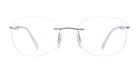 Gunmetal Ray-Ban RB8748 Square Glasses - Front