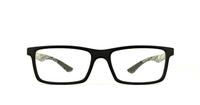 Black / Grey Ray-Ban RB8901-55 Rectangle Glasses - Front