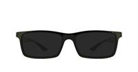 Black / Grey Ray-Ban RB8901-55 Rectangle Glasses - Sun