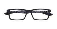 Demi Gloss Black Ray-Ban RB8901 Rectangle Glasses - Flat-lay