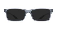 Demi Gloss Grey Ray-Ban RB8901 Rectangle Glasses - Sun