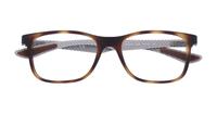 Matte Havana Ray-Ban RB8903 Square Glasses - Flat-lay