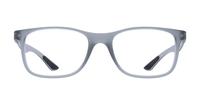 Matte Transparent Grey Ray-Ban RB8903 Square Glasses - Front