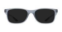 Matte Transparent Grey Ray-Ban RB8903 Square Glasses - Sun