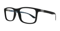 Matte Black Ray-Ban RB8908 Rectangle Glasses - Angle