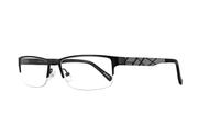Gunmetal Reebok 1016 Rectangle Glasses - Angle