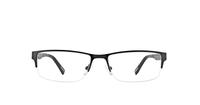 Gunmetal Reebok 1016 Rectangle Glasses - Front