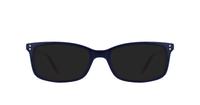 Navy Reebok 6004 Rectangle Glasses - Sun