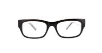 Grey Religion 20 Rectangle Glasses - Front