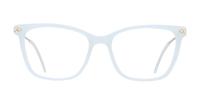 White Scout Made in Italy Arlecchino Cat-eye Glasses - Front