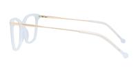 White Scout Made in Italy Arlecchino Cat-eye Glasses - Side