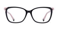 Black Scout Made in Italy Atrani Rectangle Glasses - Front