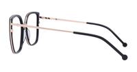 Black Scout Made in Italy Colombina Cat-eye Glasses - Side