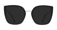 Black Scout Made in Italy Colombina Cat-eye Glasses - Sun