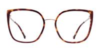 Tortoise Scout Made in Italy Colombina Cat-eye Glasses - Front