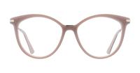 Brown Scout Made in Italy Dolomiti Round Glasses - Front