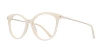 Cream Scout Made in Italy Dolomiti Round Glasses - Angle