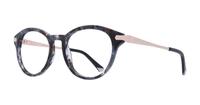 Black Scout Made in Italy Genova Round Glasses - Angle