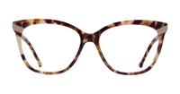 Tortoise Scout Made in Italy Gnaga Cat-eye Glasses - Front