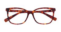 Tortoise Scout Made in Italy Lerici Rectangle Glasses - Flat-lay