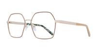 Brown Scout Made in Italy Minerva Square Glasses - Angle