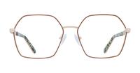 Brown Scout Made in Italy Minerva Square Glasses - Front
