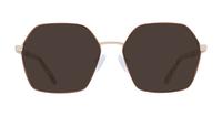Brown Scout Made in Italy Minerva Square Glasses - Sun
