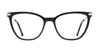Black Scout Made in Italy Moretta Cat-eye Glasses - Front