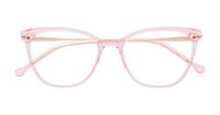 Pink Scout Made in Italy Moretta Cat-eye Glasses - Flat-lay